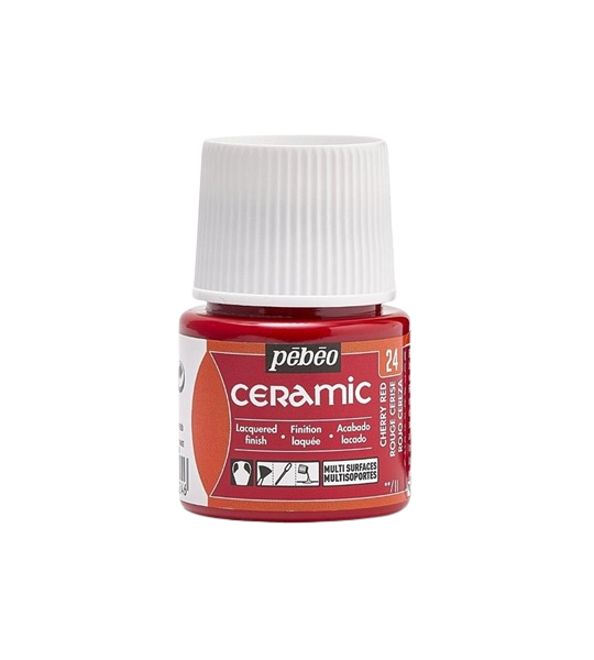 Pebeo Ceramic Paint 45ML Glossy Enamel Effect