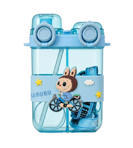 Labubu Dual Compartment Water Bottle