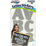 ArtSkills Glitter Letter and Number Stickers for Posters and Projects